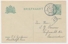 Grootrondstempel Tzum 1917