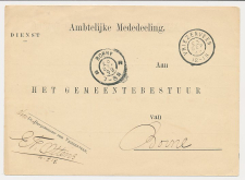Grootrondstempel Vriezenveen - Borne 1899