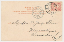 Grootrondstempel Valburg - Wormerveer 1903