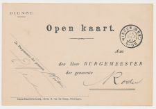 Grootrondstempel Winsum (Grn:) - Roden 1901