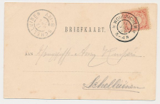 Grootrondstempel Woudrichem - Schelluinen 
