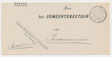 Grootrondstempel Westzaan - Krommenie 1905