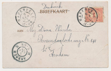Grootrondstempel Wapenveld 1905