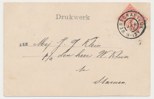 Grootrondstempel Westgraftdijk - Stavoren 1907