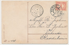Grootrondstempel Warga - Roordahuizum 1912