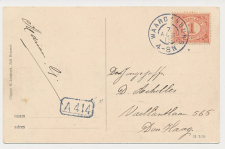 Grootrondstempel Waardenburg 1915