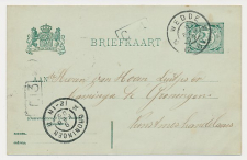 Grootrondstempel Wedde 1905