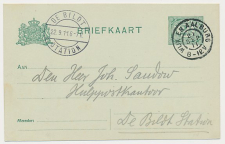 Grootrondstempel Wijk en Aalburg - De Bildt 1911