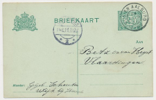 Grootrondstempel Wijk en Aalburg 1911