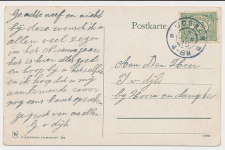 Grootrondstempel Wognum - D Ampte Hoorn 1915