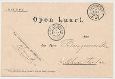 Grootrondstempel Zuidbroek - Muntendam 1899