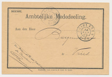 Grootrondstempel Zuidlaren - Vries 1906