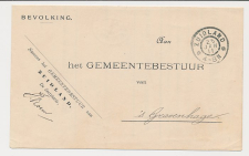 Grootrondstempel Zuidland 1911