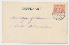 Grootrondstempel Zuid Scharwoude 1904
