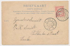 Grootrondstempel Zevenhuizen (Gron:) - De Leek 1906