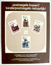 PTT Reklame-schildje Em. Kind 1974