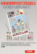 PTT Reklame-schildje Em. Kind 1984