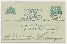 Grootrondstempel traject: Almeloo - Apeldoorn I 1911          