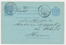 Grootrondstempel traject: Amsterdam - Antwerpen B 1897