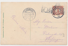 Grootrondstempel traject: Amsterdam - Antwerpen VI 1912