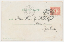 Grootrondstempel traject: Amsterdam - Antwerpen E 1906