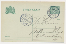 Grootrondstempel traject: Amsterdam - Antwerpen C 1910