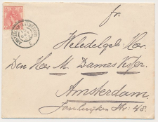 Grootrondstempel traject: Amsterdam - Antwerpen E 1902