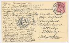 Grootrondstempel traject: Amsterdam - Edam A 1913