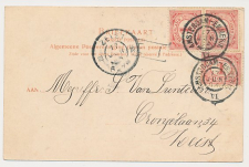 Grootrondstempel traject: Amsterdam - Emmerik VI 1904