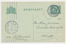 Grootrondstempel traject: Amsterdam - Emmerik IX 1911