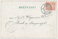 Grootrondstempel traject: Amsterdam - Helder B 1904
