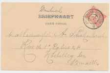Grootrondstempel traject: Amsterdam - Uitgeest D 1906
