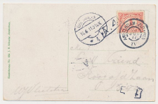 Grootrondstempel traject: Amsterdam - Zutphen IV 1911