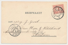 Grootrondstempel traject: Amsterdam - Zutphen V 1905