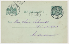 Grootrondstempel traject: Amsterdam - Zutphen D 1902