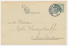 Grootrondstempel traject: Amsterdam - Zutphen E 1909