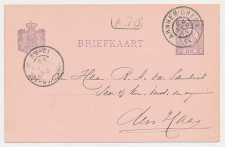 Grootrondstempel traject: Arnhem - Breda IV 1899