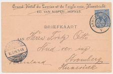 Grootrondstempel traject: Arnhem - Breda V 1898