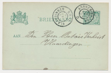 Grootrondstempel traject: Arnhem - Breda D 1904