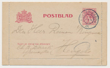Grootrondstempel traject: Arnhem - Breda IX 1913