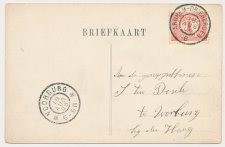 Grootrondstempel traject: Arnhem - Driebergen B 1906