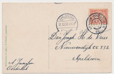 Grootrondstempel traject: Arnhem - Driebergen IV 1909