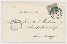 Grootrondstempel traject: Arnhem - Driebergen B 1905