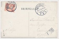 Grootrondstempel traject: Arnhem - Oldenzaal K 1910