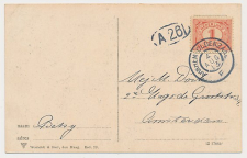 Grootrondstempel traject: Arnhem - Oldenzaal F 1913