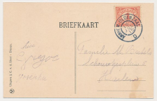 Grootrondstempel traject: Arnhem - Oldenzaal D 1915
