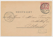 Grootrondstempel traject: Arnhem - Oldenzaal D 1902