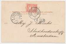 Grootrondstempel traject: Arnhem - Oldenzaal I 1907
