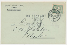 Grootrondstempel traject: Arnhem - Oldenzaal G 1905