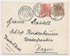 Grootrondstempel traject: Arnhem - Oldenzaal E 1906